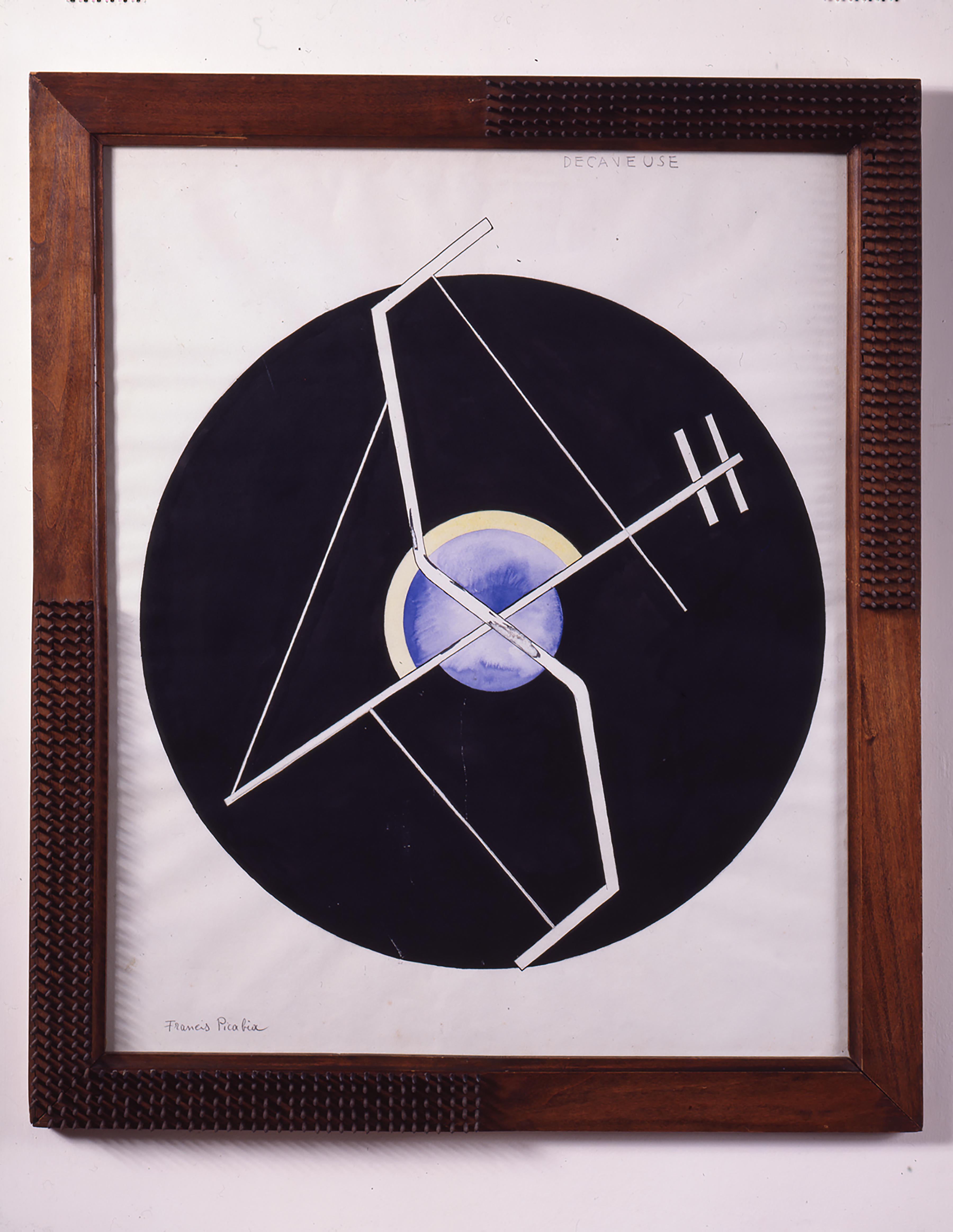 Francis Picabia , Du00e9caveuse, 1921-22